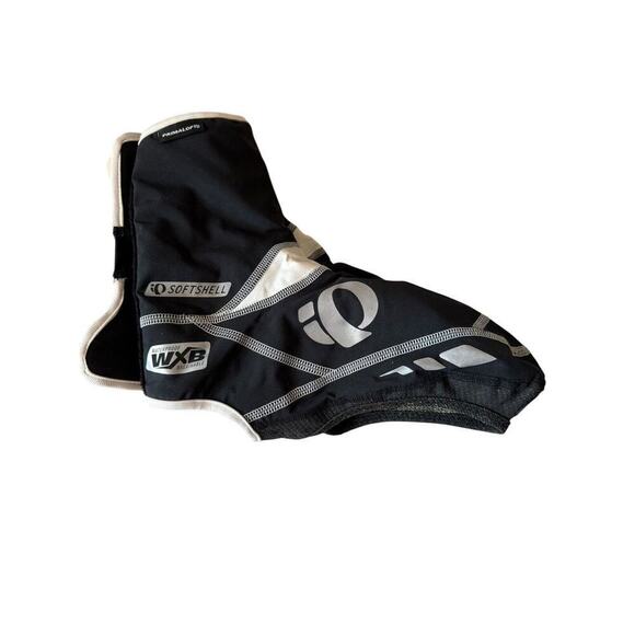 Pearl Izumi PRO Softshell Shoe Cover Overshoe Waterproof Medium Black Cycling - Picture 4 of 10